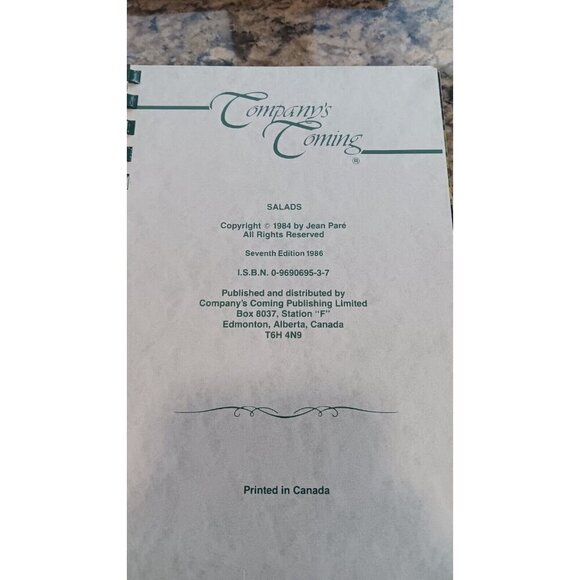 First Edition Company's Coming Barbecues 1991 Cookbook by Jean Paré And 4 Others - Picture 16 of 16